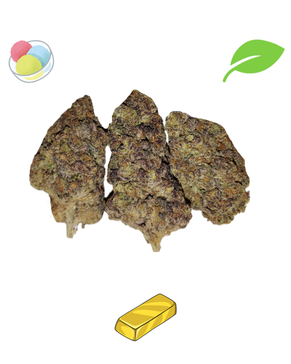 Rainbow Sherbet 11- Gold Tier-THCa- Sativa / 3.5g